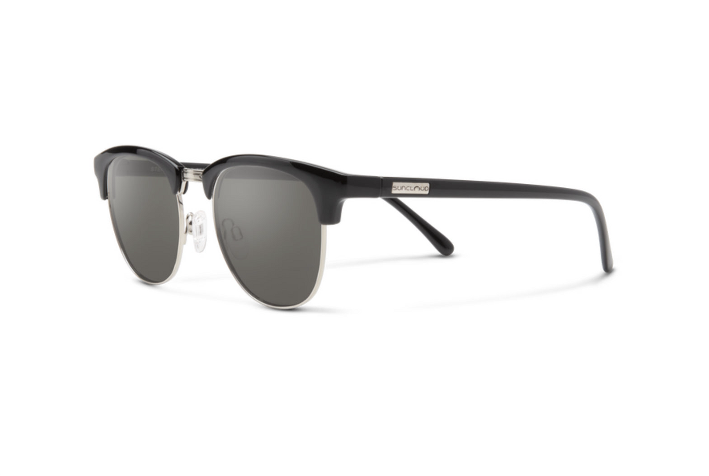 Suncloud Optics Step Out - Black + Polarized Gray Lens