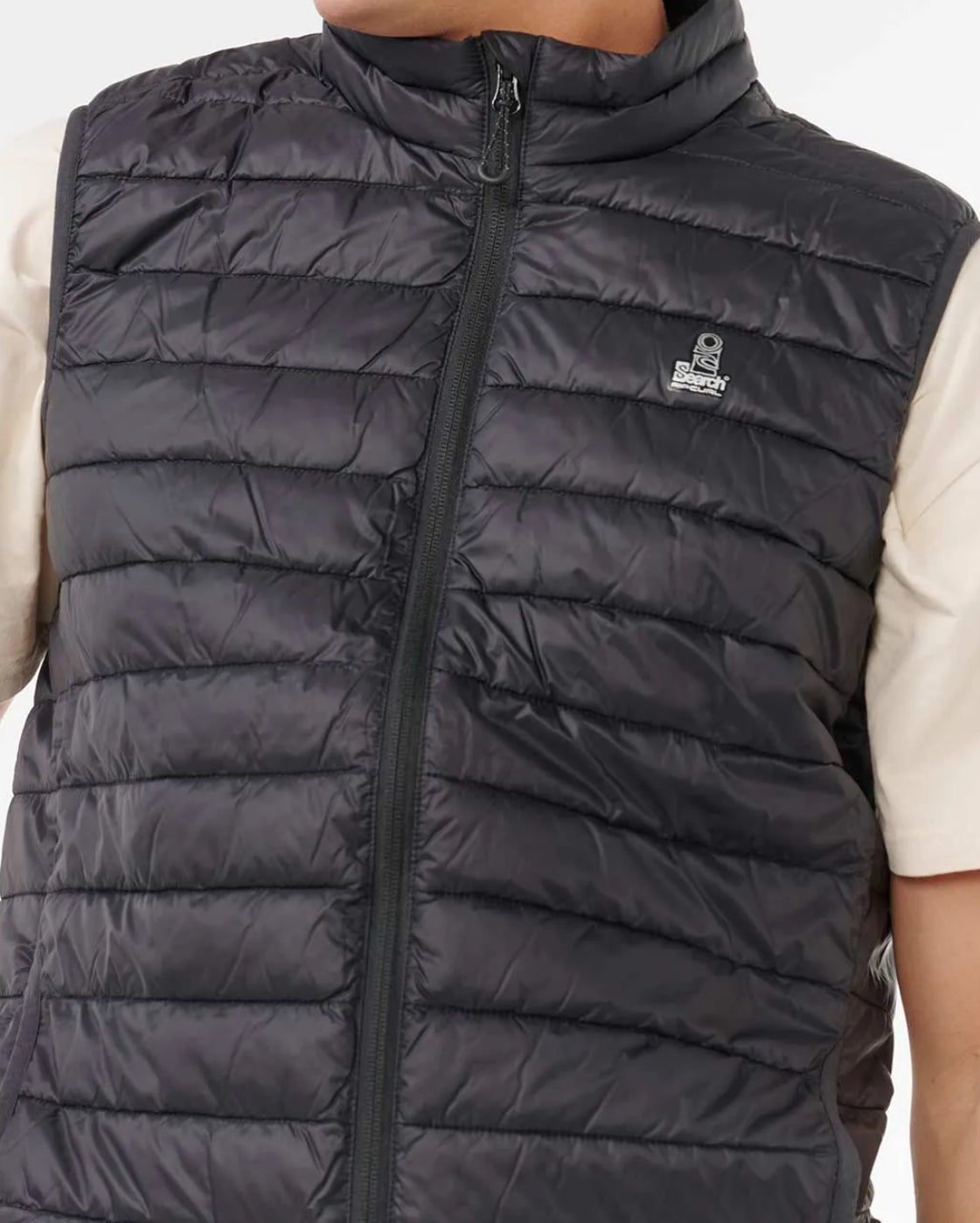 Rip Curl Anti Series Search Puffer Vest - Black | Men’s
