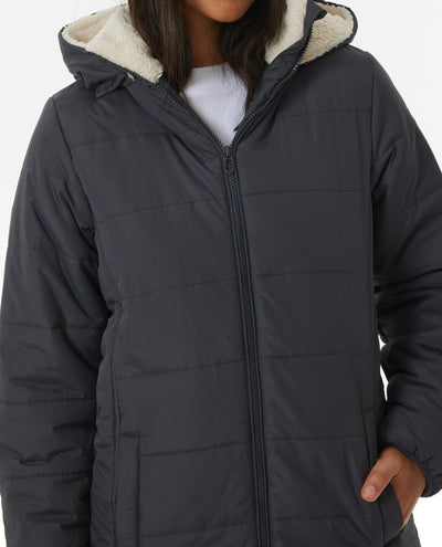 Rip Curl Anti-Series Anoeta Long Line - Washed Black | Women’s