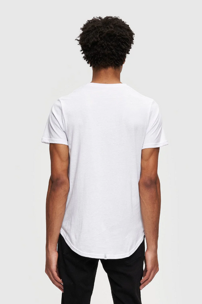 Kuwalla Eazy Scoop Tee - White | Men’s