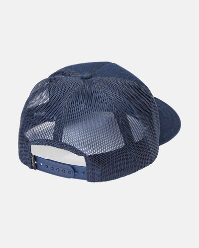 RVCA Dayshift Patch Foamy Trucker - Indigo