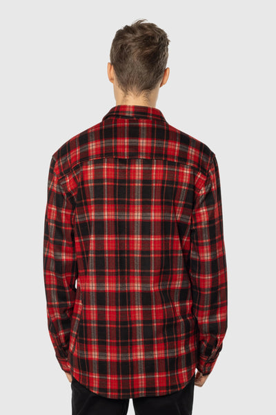 TEAMLTD Stretch Flannel - Red | Men’s