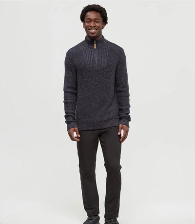 TenTree Conrad Sweater - Midnight Blue Nep | Men’s