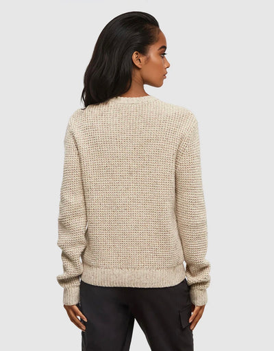 TenTree Morrell Sweater - Warm Oak Nep | Women’s