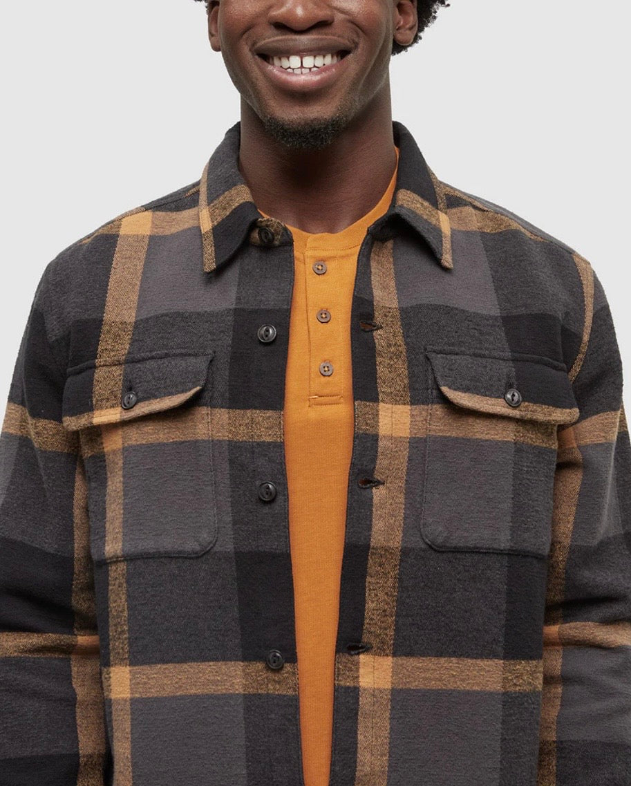 TenTree Woodford Jacket - Graphite/Cabin Plaid | Men’s