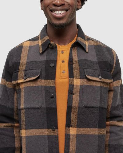 TenTree Woodford Jacket - Graphite/Cabin Plaid | Men’s