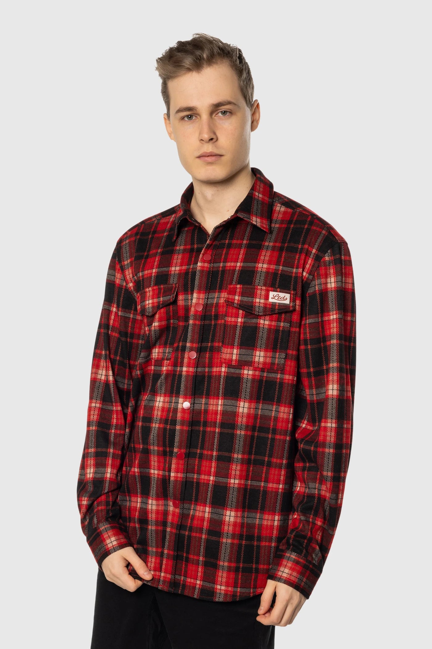 TEAMLTD Stretch Flannel - Red | Men’s