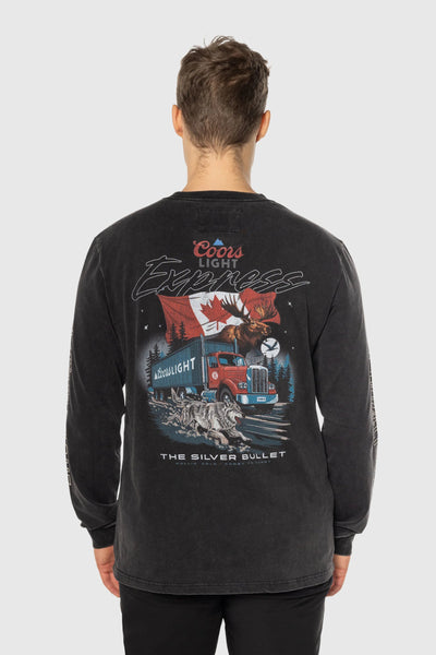 TEAMLTD Cold Cargo Long Sleeve - Washed Black | Men’s