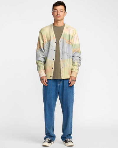 RVCA Ed Archive Cardigan - Multi Templeton | Men’s