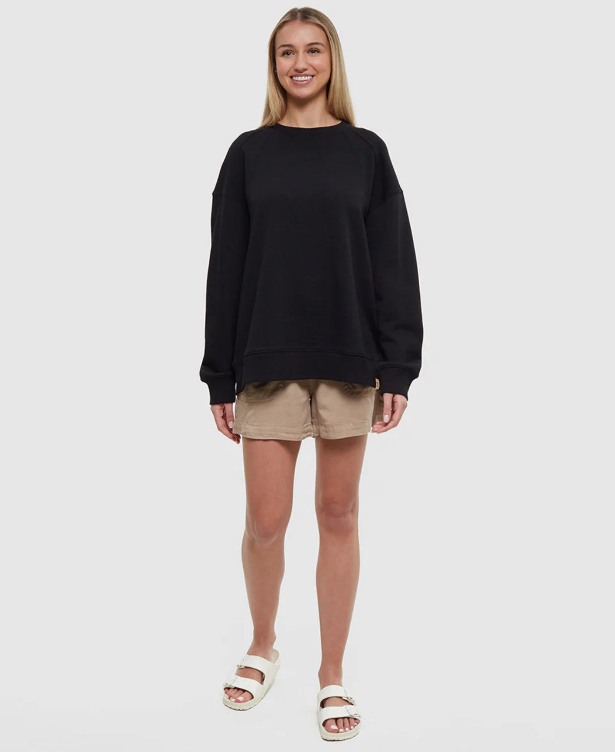 TenTree Bluffs Crew - Meteorite Black | Women’s