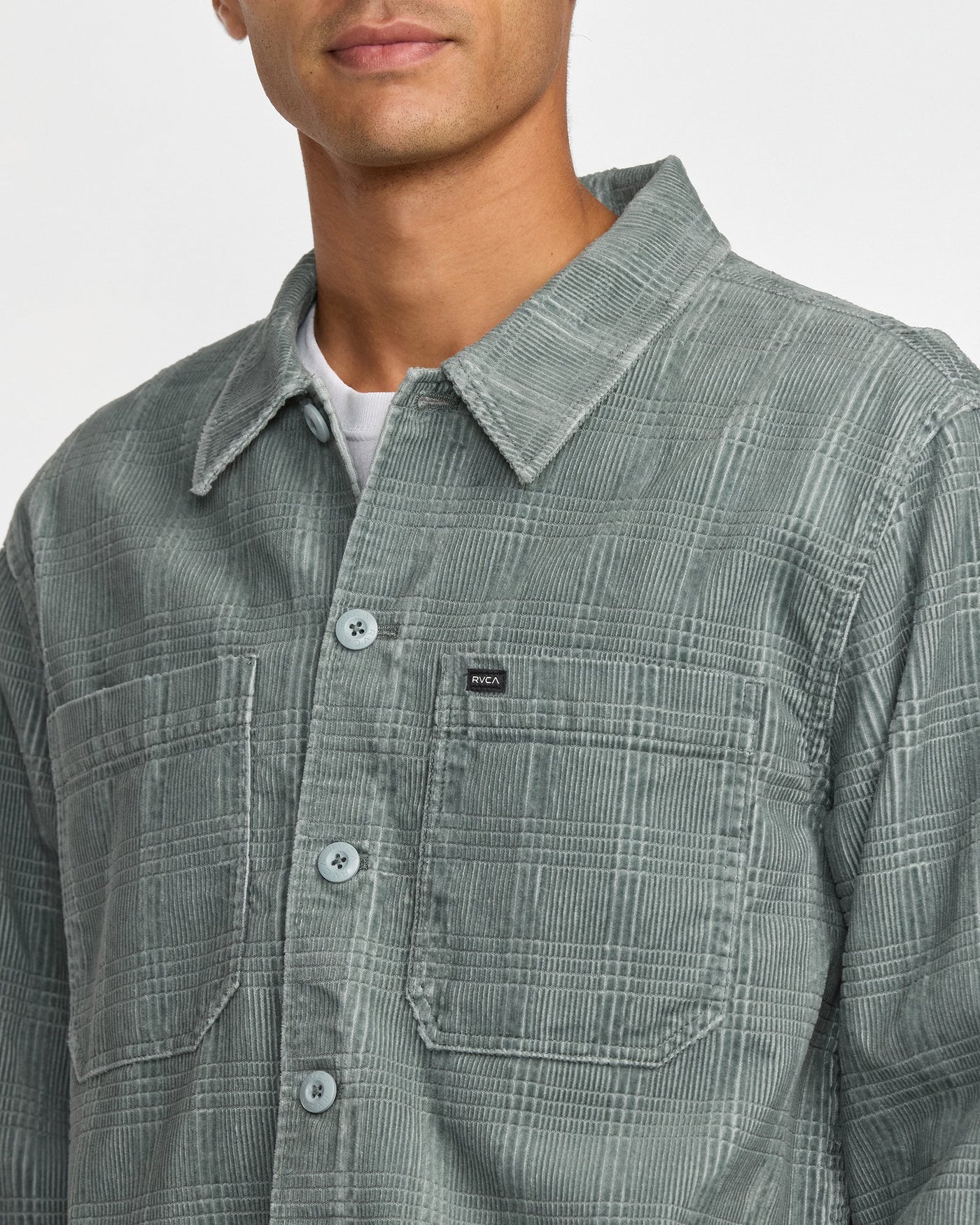 RVCA Adams Overshirt Jacket - Lead | Men’s