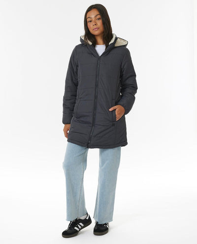 Rip Curl Anti-Series Anoeta Long Line - Washed Black | Women’s