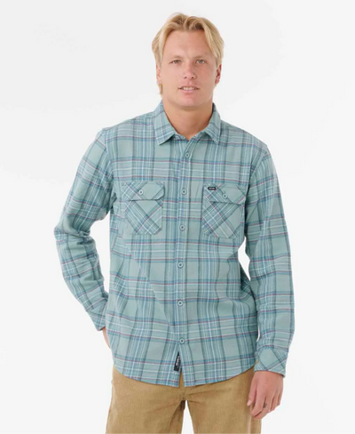 Rip Curl Griffin Flannel - Blue Lagoon | Mens