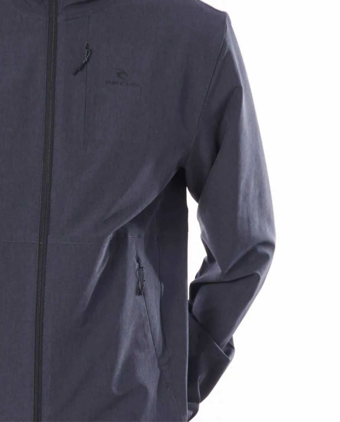 Rip Curl Elite Anti-Series Zip Through Jacket - Black | Men’s