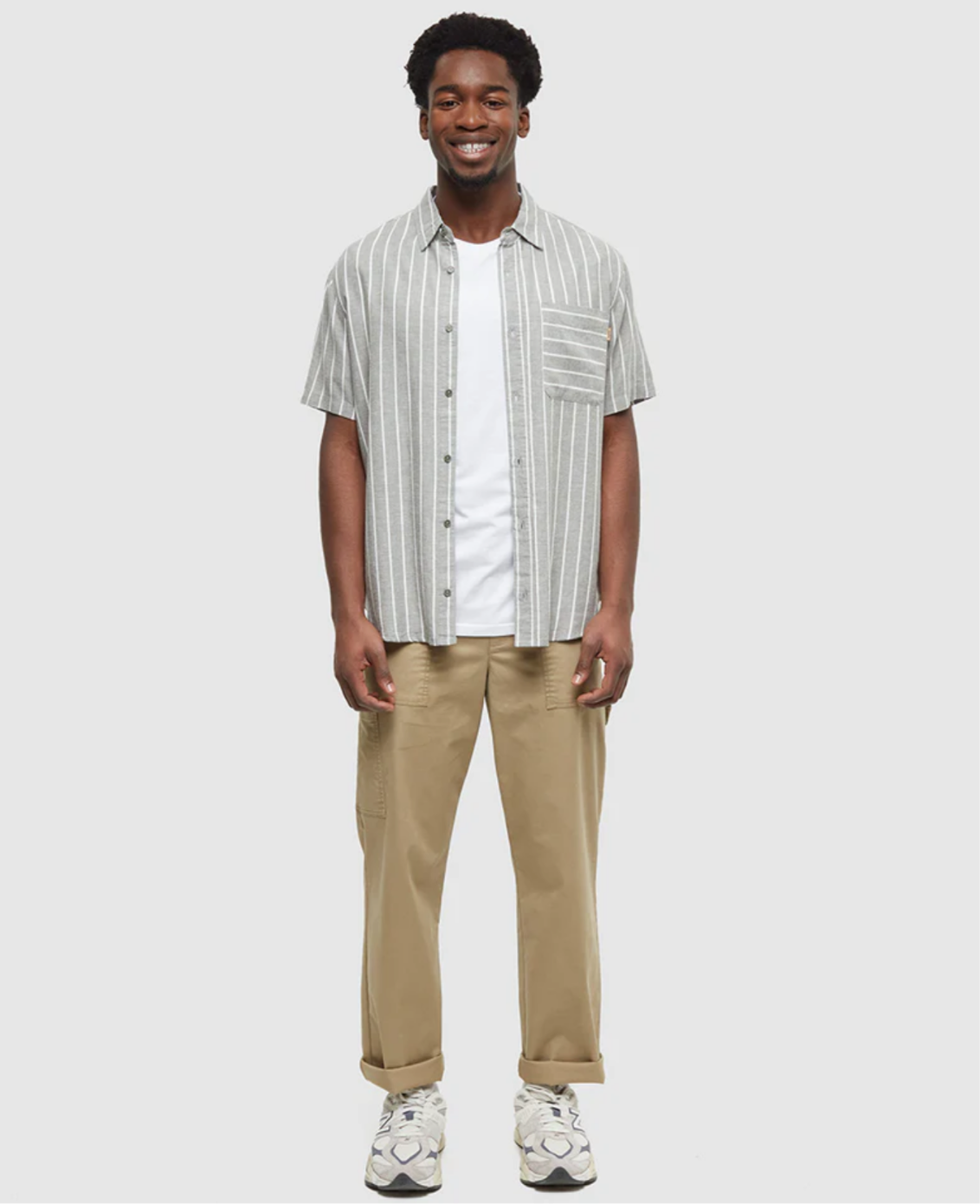 TenTree Dundas Shirt -Agave Green/Undyed | Men’s