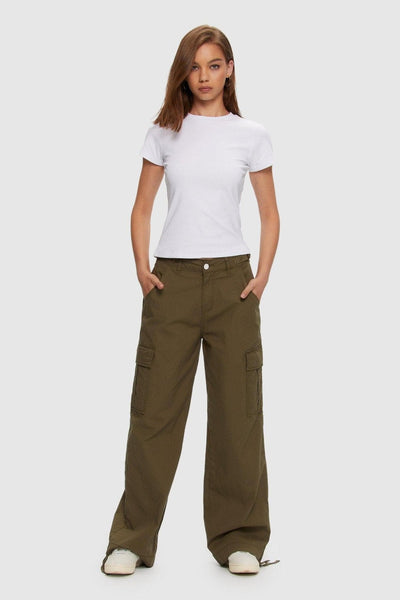Kuwalla Micro Rib Tee - White | Women’s
