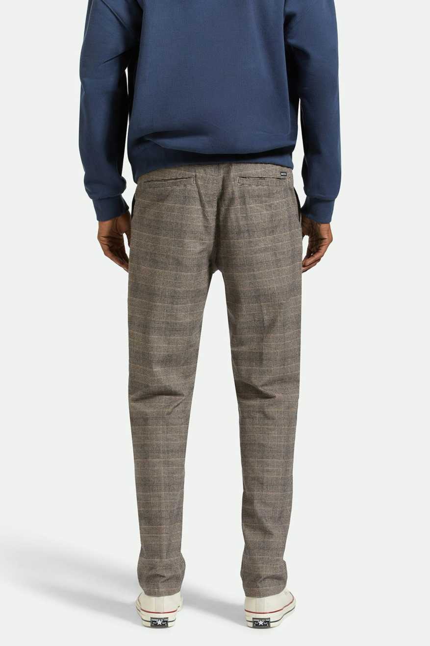 Brixton Broadway Houndstooth E-Waist Relaxed Pants