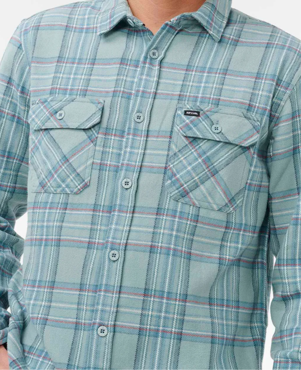 Rip Curl Griffin Flannel - Blue Lagoon | Mens
