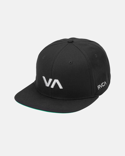 RVCA VA Infield SnapBack - Black | Men’s