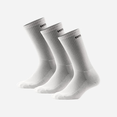 BN3TH Classic Crew Sock 3 Pack - White | Men’s