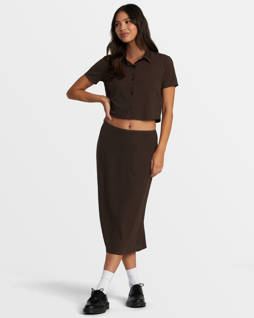 RVCA Jenni Midi Skirt