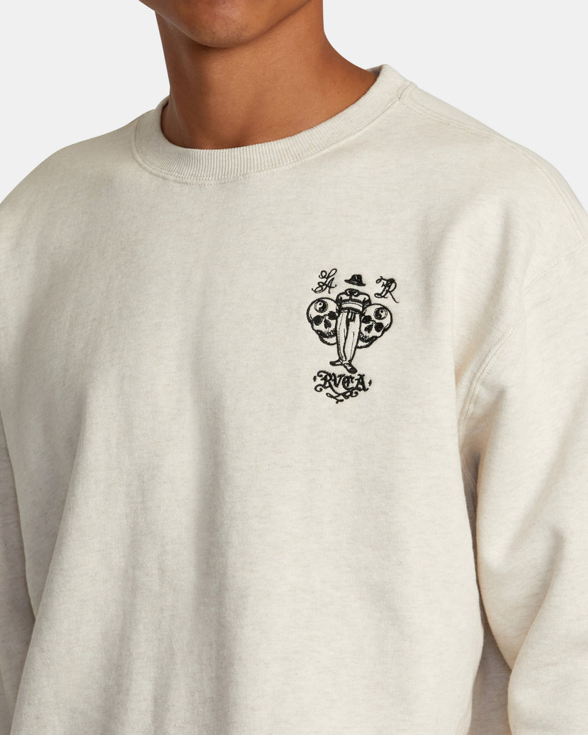 RVCA Invisible Man Crewneck Sweatshirt