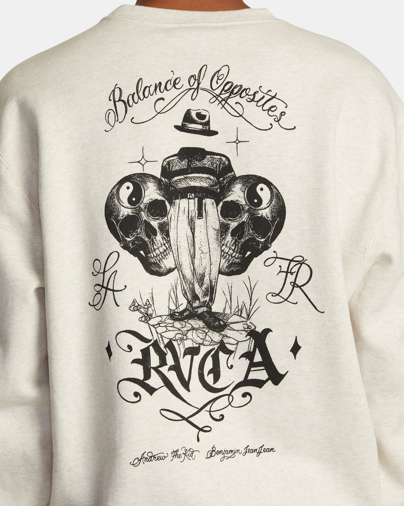 RVCA Invisible Man Crewneck Sweatshirt