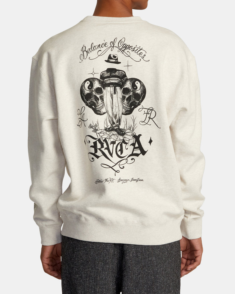 RVCA Invisible Man Crewneck Sweatshirt