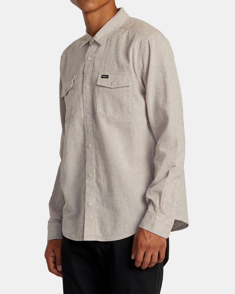 RVCA Neps Long Sleeve Shirt