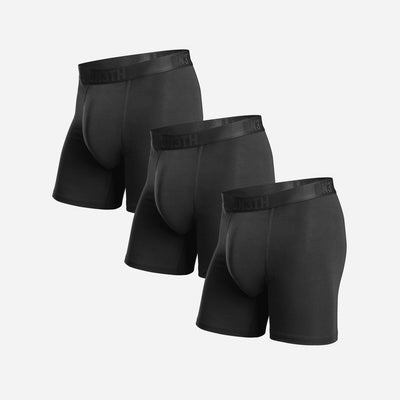 BN3TH Essentials Boxer Brief 3 Pack - Black | Men’s