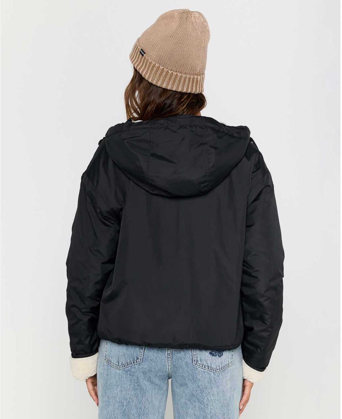 Rip Curl Keepsakes Bomber Jacket  - Washed Black | Women’s