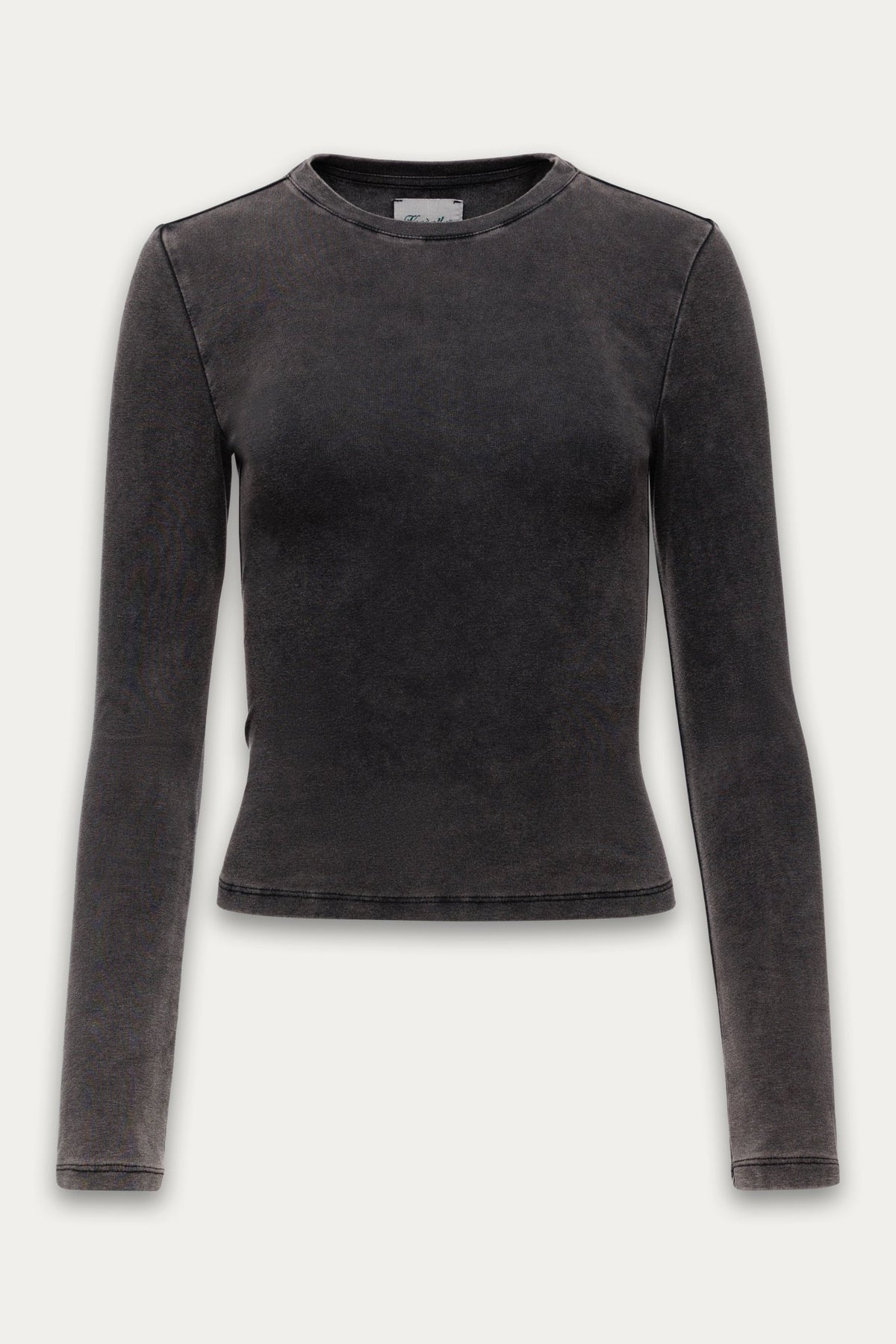Kuwalla Brielle Vintage Long Sleeve - Washed Black | Women’s