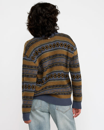 RVCA Lumen Cardigan - Stone Blue | Women’s