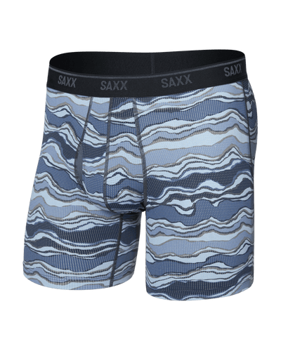 SAXX Pro Quest Quick-Dry Mesh Boxer Brief 6” w/ Fly - Lazy River/Multi | Men’s