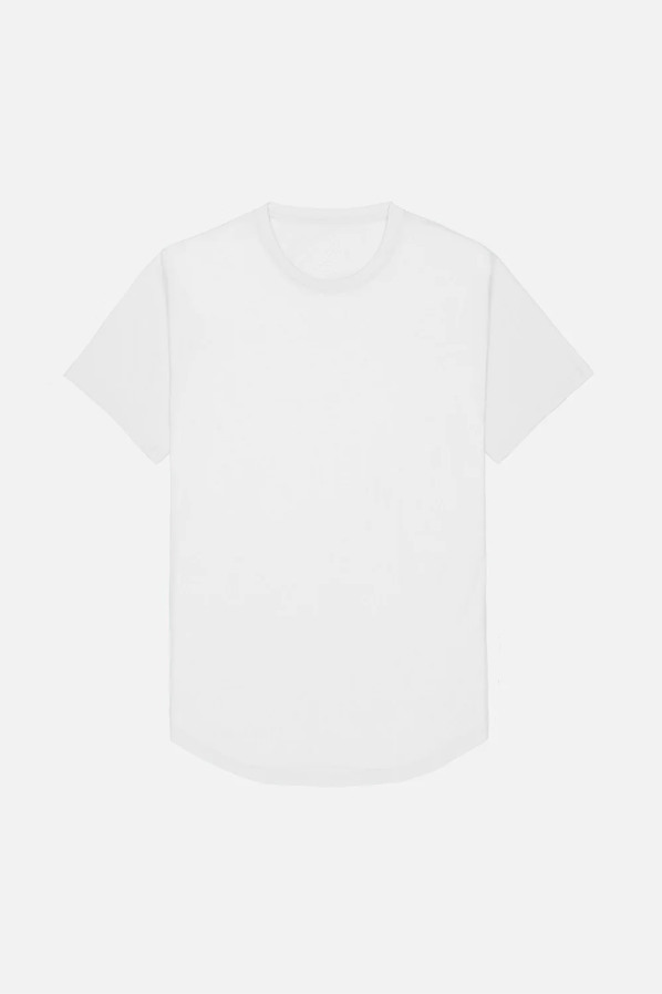 Kuwalla Eazy Scoop Tee - White | Men’s