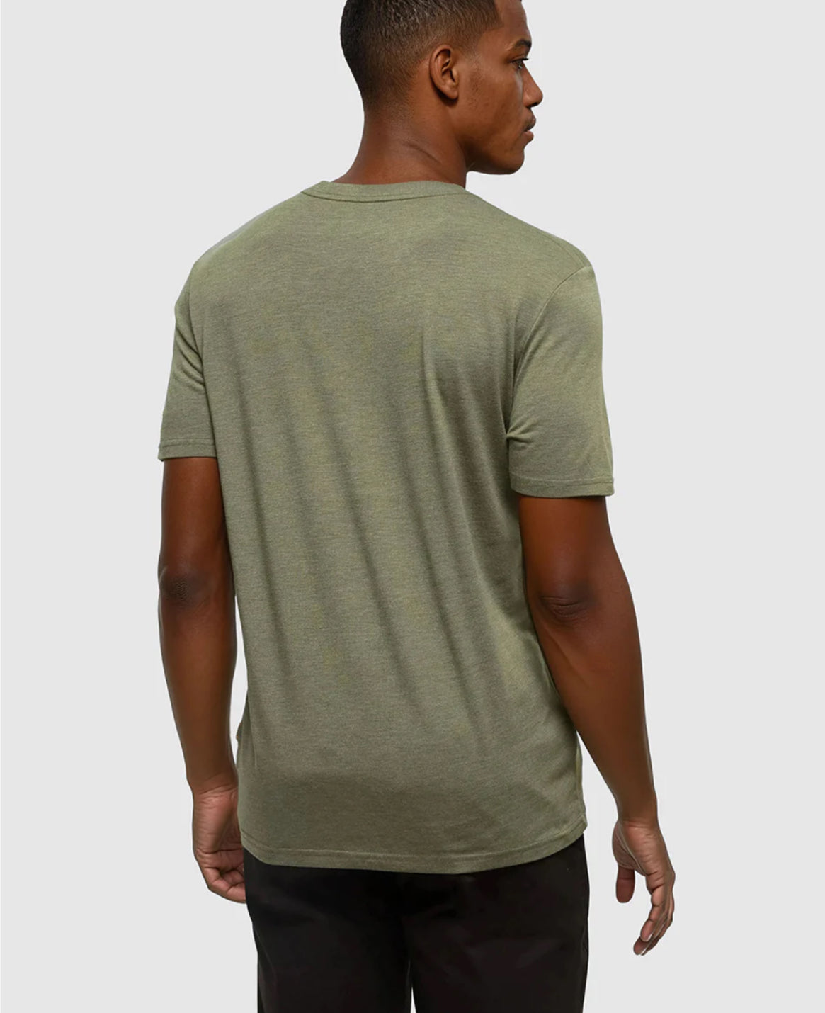 TenTree Baker T-Shirt - Deep Olive Heather | Men’s
