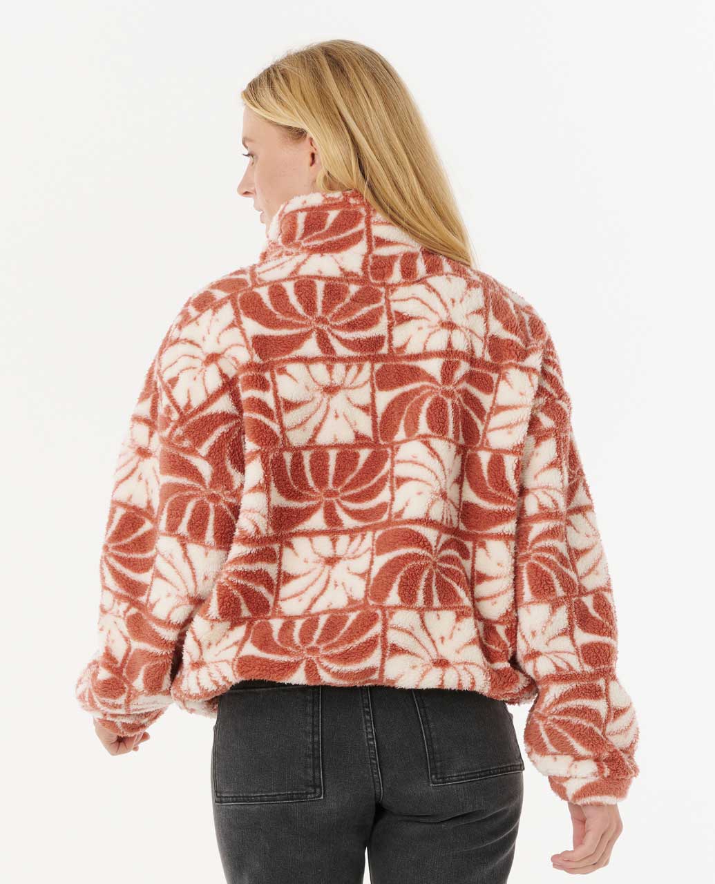 Rip Curl Artist Of The Search - Ty Williams Polar Fleece - Brick | Women’s