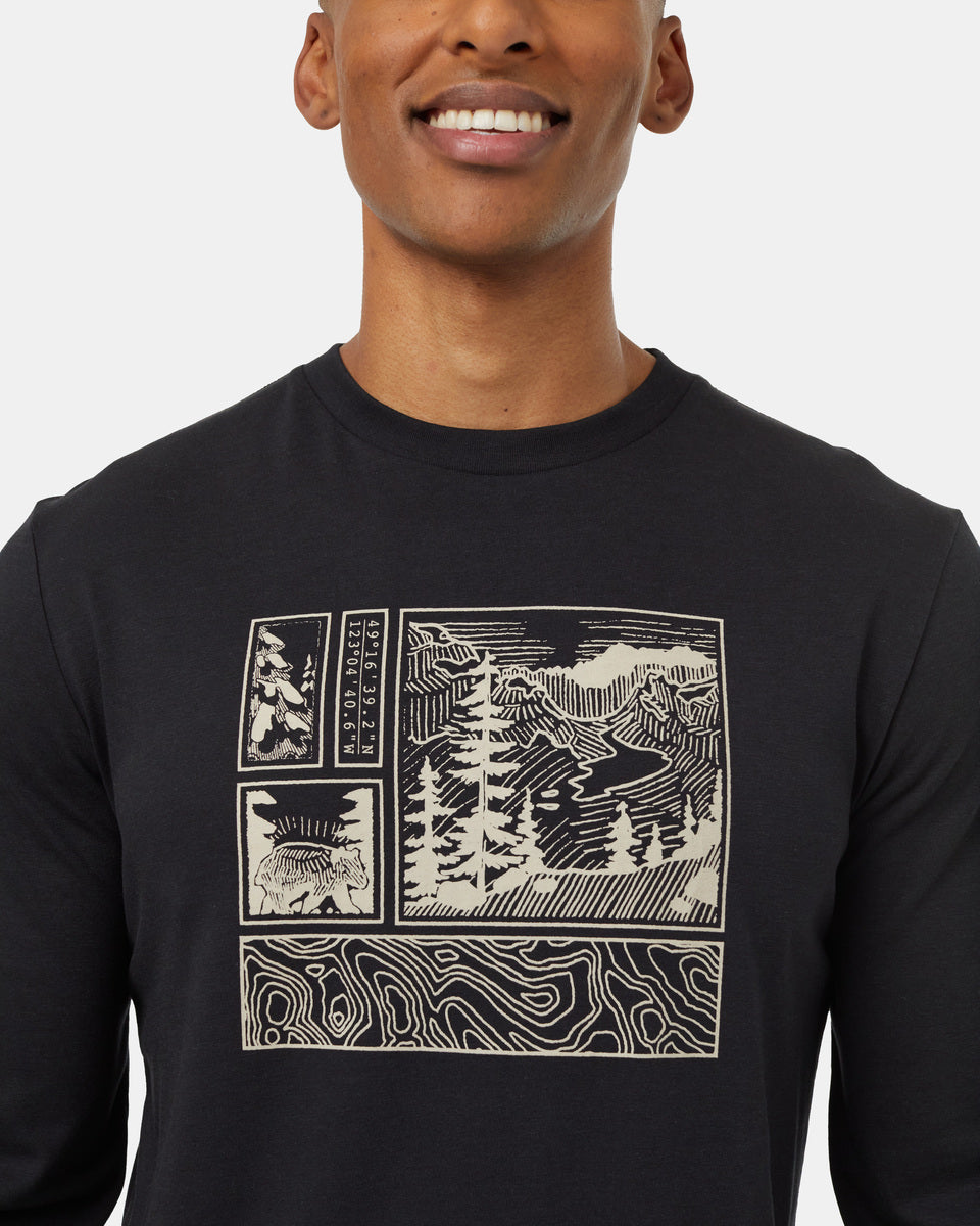 TenTree Topography Stamp Longsleeve