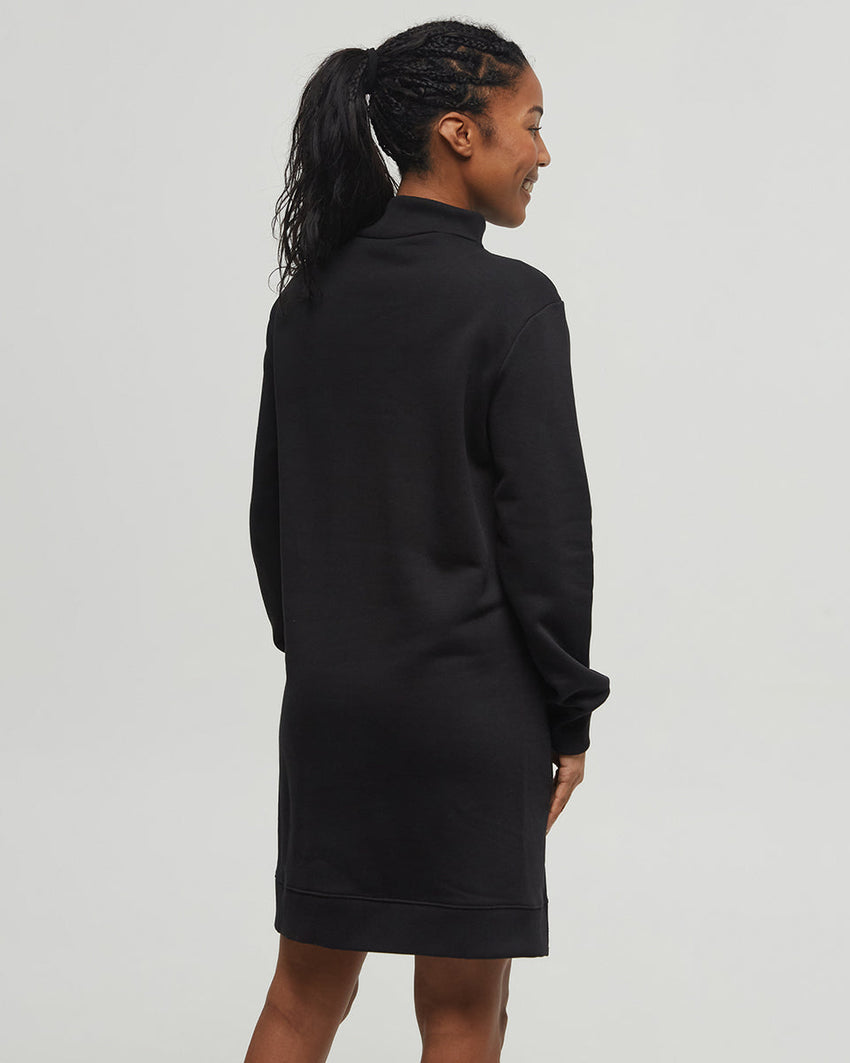 TenTree TreeFleece Mock Neck Sweatshirt Dress