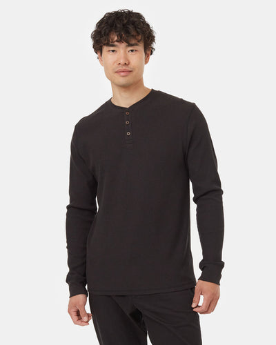 TenTree TreeWaffle Henley Longsleeve