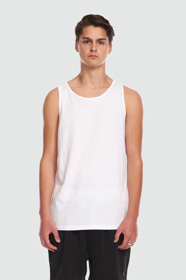 Kuwalla Eazy Tank - White | Men’s