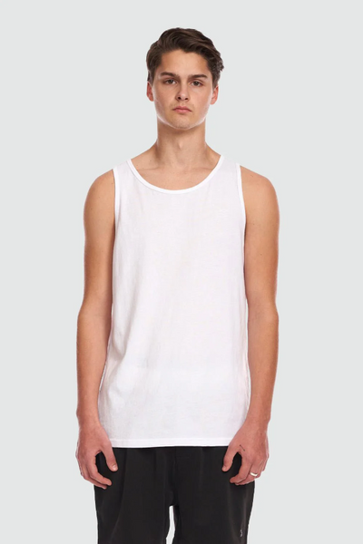 Kuwalla Eazy Tank - White | Men’s