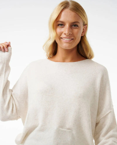 Rip Curl Emily Sweater - Ecru Marle | Women’s