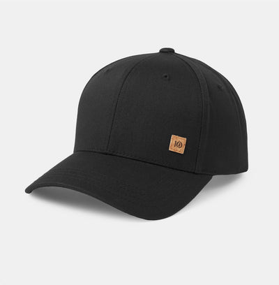 TenTree Cork Icon Elevation Hat - Meteorite Black