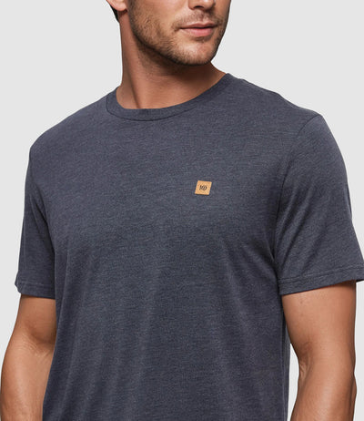 TenTree Baker T-Shirt - Midnight Blue Heather | Men’s