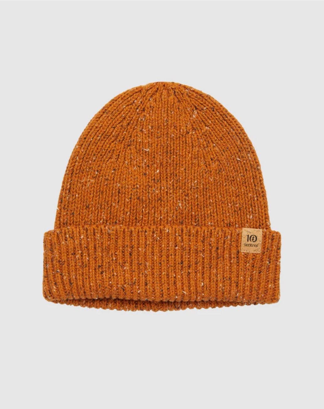 TenTree Brislow Fleck Beanie - Burnt Caramel Nep