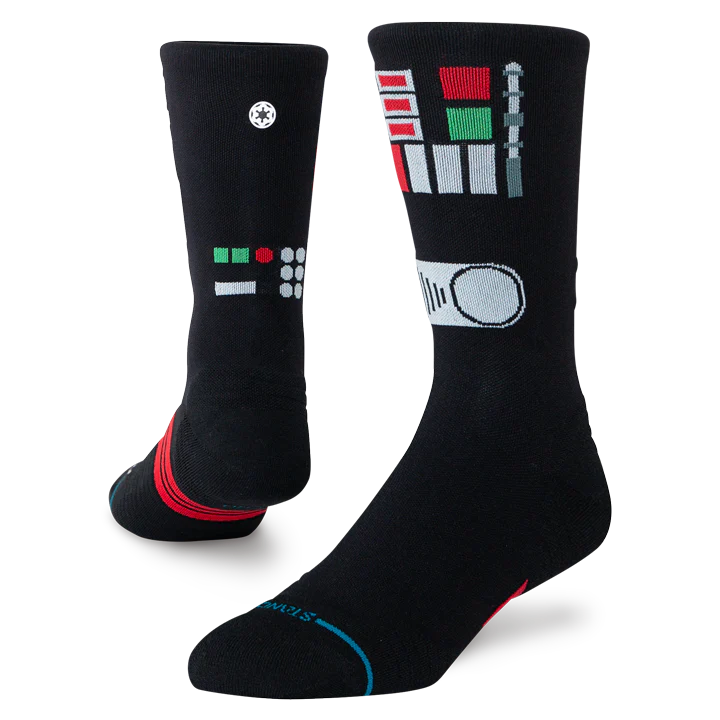 Stance X Star Wars Dark Side Performance Crew Socks - Black | Unisex