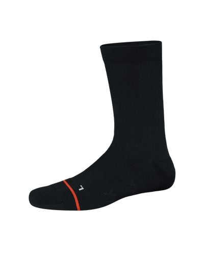 SAXX Good Form Crew Socks - Black | Men’s