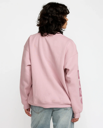 RVCA Baggie Boyfriend Crew - Lush Lilac | Women’s