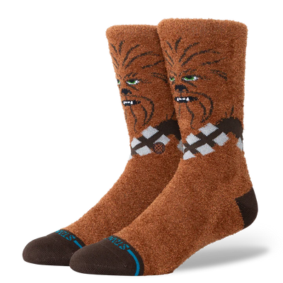 Stance X Star Wars Chewie Crew Socks - Brown | Unisex